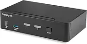 StarTech.com SV231DPU34K 2 Port DisplayPort KVM Switch