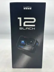 GoPro HERO12 Black - Waterproof Action Camera with 5.3K60 Ultra HD Video - NEW