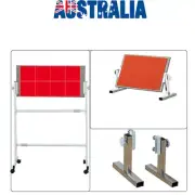 Table Tennis Rebound Board Rebounder with 8 Red Rubbers Self Training Equipment