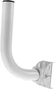 SEWACC Outdoor Antenna Mounting Pole Bracket Wall Mount for Wireless Monitoring Suitable for Point to Point and Installations