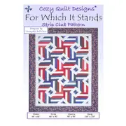 For Which It Stands Quilt Pattern By Cozy Quilt Pattern Quilting Sewing