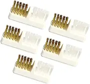 BIUDECO 5Pcs Copper Wire Nail Art Cleaning Brush for Nail Drill Bits Polishing Heads Durable Lightweight Tools for Deep Cleaning Maintenance Essential Manicure Supplies