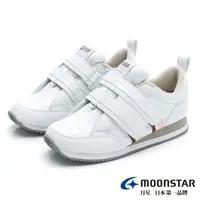 在飛比找momo購物網優惠-【MOONSTAR 月星】女鞋/男鞋大開口易穿脫養護鞋(白色