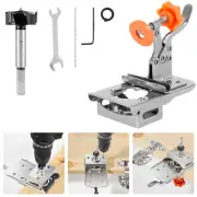 Concealed Door Hinge Jig 35mm Stainless Steel Locking Cabinet Hinge Jig leveo