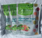 3pk Dr John’S Sugar Free Candy Sour Healthy Hard Candy - Zero Sugar Low Calories