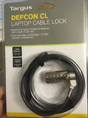 NEW Targus Defcon CL Laptop Cable Lock with Selectable Combination