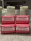 6)DR. BRONNER’S ALL-ONE HEMP ROSE PURE CASTILE BAR SOAP 5 OZ EA. ORGANIC OILS