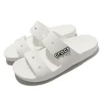 在飛比找Yahoo奇摩購物中心優惠-Crocs 涼拖鞋 Classic Sandal 白 男鞋 