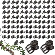 Vine Plant Clips, Plant Support Clips | Vista Garden Clips 100 Plant Support Garden Clips,Trellis Clips for Vine Plants, Stable Flowers, Vine Clips, For Growing Flowers, Stems, Vines