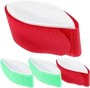GAROZATION 4pcs Nylon Ski Straps Snowboard Fixing Band Adhesive Sled Straps Outdoor Sled Hand Durable for Use