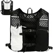 [Generic] Running Vest - Running Vest Chest Phone Holder, Quick Drying Fitness Gear | When Blowing Whi on Shoulder Strap, This Vest Has A Large Capacity Main Bag And Multiple Compartments For Organized Item