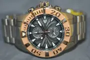 Invicta Men's Pro Diver Chronograph Black Dial Stainless Steel Watch 12304