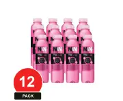 12 Pack, Nutrient Water 575ml Strawberry Guava (a-game)
