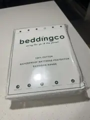 Cotton Waterproof Matress Protector Double Size NEW RRP $75