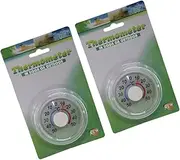 SUPVOX Indoor Thermometer Wooden Vertical Wall Hanging Thermometer Fahrenheit Celsius