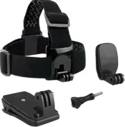 Head Strap Mount Compatible with GoPro Hero 13 12 11 10 9 8 7 6 5 4 3