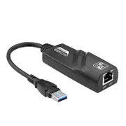 USB3.0 to RJ45 LAN Adapter Gigabit 10/100/1000Mbps Ethernet Network