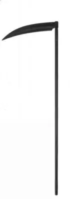 Sickle Head 60" Long Scythe 20”polypropylene Blade Grim Reaper