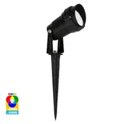 Spitze LED Garden Spike Light 3w RGBCW in Black Havit Lighting - HV1428RGBCW
