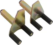 Motorbike Stand 2PCS Motorcycle Stands Front Wheel Support Frame Stand Swing Arm Lift Tripod Hooks Hook Fork Square Front Hook Front Rear Wheel Fork Stand