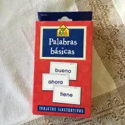 School Zone Palabras Basicas: Basic Sight Words Flashcards - Spanish/English