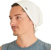 [CHARM] Mens Light Weight Summer Beanie - Womens Slouchy Beanie Hat Stretchy Slouch Knit Cap 100% Cotton Chemo Hat