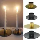 Sleek Iron Candle Holder Create a Welcoming Atmosphere in Your Home or Venue