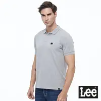 在飛比找樂天市場購物網優惠-Lee 小Logo短袖POLO衫 男款 灰
