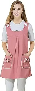 [CIADAZ] Anti-Radiation Pregnant Vest Skirt, Silver Fiber Material, Double Radiation Protection Design, 360 ° Screen Protection Radiation (Color : Large, Size : Silver)