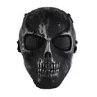 Skeleton Cosplay Face Hood Breathable Face Mask Poison-free for Airsoft War Game