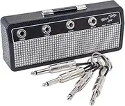 Snblzhef Radio Plug Keychain Retro Wall Mounted Keychain Jack Key Storage Rack Key Storage Rack