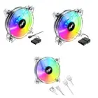12CM Computer Chassis Cooling Fan PWM CPU Temperature Control Fan 12V ARGB 12025