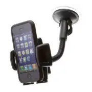 Car Mount Windshield Holder Glass Cradle Rotating Dock Suction for Cell Phones