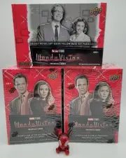 2022 Upper Deck Marvel WandaVision Factory Sealed Blaster - 3 Box Lot
