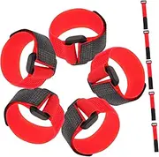 BCOATH Chicken Neck Belts 10 Pack Noise Collars Flexible Rooster Collars Poultry Bands for Noise Environment