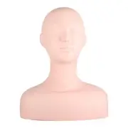 Mannequin PVC Manikin Head, Multifunction mannequin head model with shoulder,...