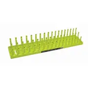 12083 Hansen Global 1/2" Metric 3-Row Socket Tray - Hi-Viz Yellow