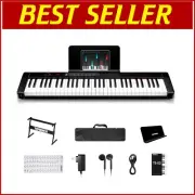 Beginner-Friendly Piano Keyboard with Enhanced Sound & LCD Display, 140 Voices