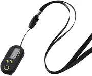 POPETPOP 3D Pedometer for Walking with Removable Clip Lanyard, Step Counter for Walking Clip On with Reset Button, Simple Accurate for Men Women Kids Seniors