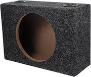 FUNOMOCYA Inch Subwoofer Enclosure Box Sealed Carpeted Car Speaker Box for Diy Audio Upgrade