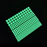 Diy Glow In The Dark Wall Stickers Luminous Fluorescent Rould Dot 1.5/1/0.5cm