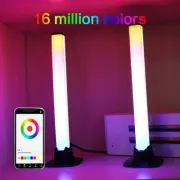 2X Smart LED Light Bar RGB Flow Light TV Gaming Backlight Bluetooth App Control