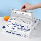 10Pcs/Box Reusable Food Bags Leakproof Freezer Stand Up Zip Lock Bag
