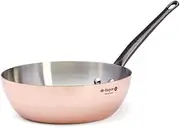 INOCUIVRE Copper Stainless Steel Conical Saute-pan 8-Inch