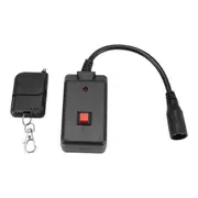 AC 90-240V Portable 3 Pins Wireless Remote Receiver for Smoke Machine DJ Stage Receiver Fog 400W 500W 900W 1500W C Black