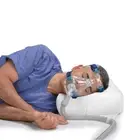 Memory Foam CPAP Pillow Side Sleepers Sleep Apnea Snoring Machine Stop Mask Leak