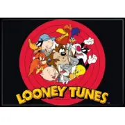 ATA-BOY LOONEY TUNES GROUP IIN CIRCLE MAGNET NEW