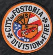 Fostoria Ohio Fire Department Patch
