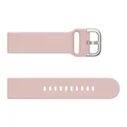 2PCS 20mm Watch Strap Monochrome Models Vitality For Haylou LS02 - Pink