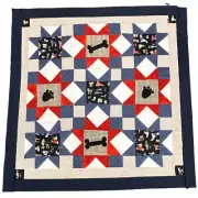 Dogs And Pups Precut Applique Quilt Kit 45” Top Pattern Binding Costume Dogs!